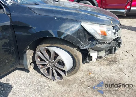 2015 Honda Accord Sport from USA, damaged, VIN 1HGCR2F50FA101478